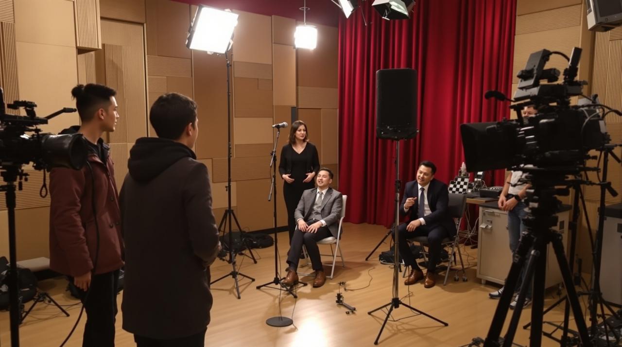 某综艺节目录制现场爆发激烈争吵！全程被偷拍视频流出